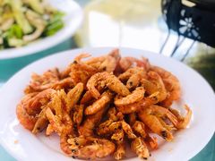干炸小河虾-村东第一家私房菜馆(古北水镇店)