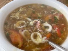 鱿鱼酸辣汤-老杨饭店(万科里店)