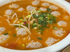 番茄肉丸子汤-鸡哈豆花(梅西广场店)