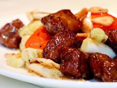 黑椒牛肉粒-利苑酒家(华熙国际店)
