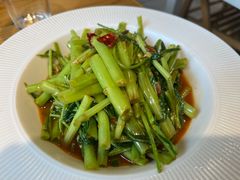 虾酱炒空心菜-华餐馆(莫邪路店)