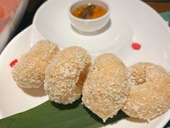炸虾饼配泰国梅子酱-帕蓝·暹罗料理(大学路店)