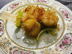 三葱爆澳带-马勒别墅·中餐厅