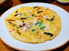 海鲜葱饼-青瓦餐厅·生鱼片·韩园烤肉(西塔店)