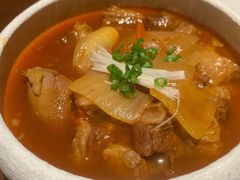 和风红烩牛腩-山杏yama-katsu·吉列炸物