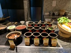 自助调料区-北京希尔顿逸林酒店-逸轩西餐厅-自助餐厅