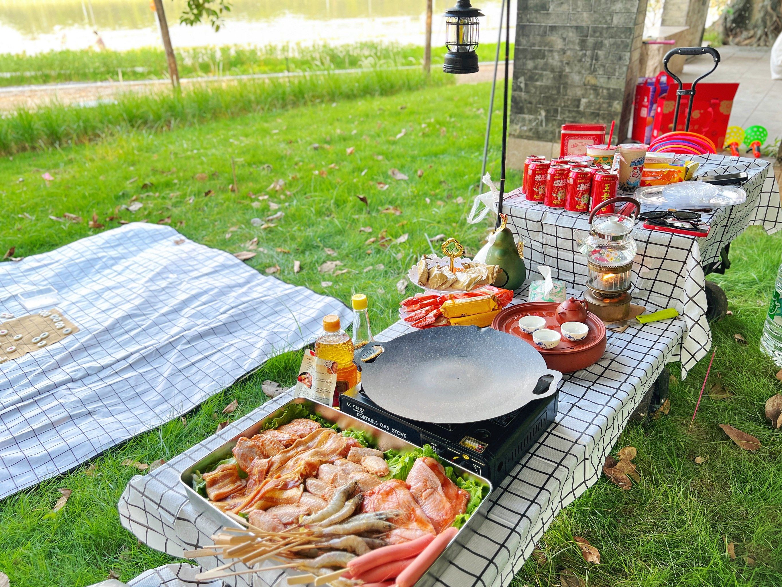 不一样的野餐风景线