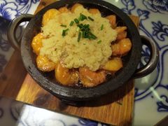石板蒜蓉虾-卢大鲜鱼头捞饭(美利广场店)