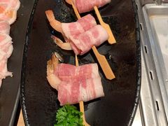 培根卷大虾-新石器烤肉(南站店)