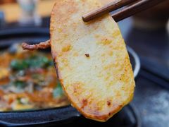 高原烤土豆片-有一锅·黑山羊腊排骨土鸡火锅(古城四方街店)