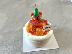 西柚酸奶油慕斯-Ten Olives甜点