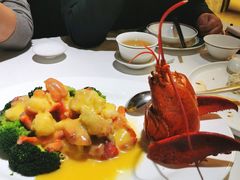 芝士黄油焗波士顿龙虾-老洋房花园饭店(绍兴路店)