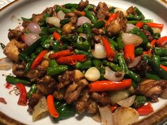 小米椒炒爱上小公鸡-旺顺阁·北京菜(北辰上品+)