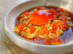葱油蒸红膏蟹-玫瑰厅上海菜(兴国路店)