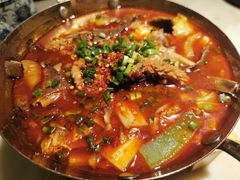 海鲜毛血旺-绿茶餐厅(华联万柳店)