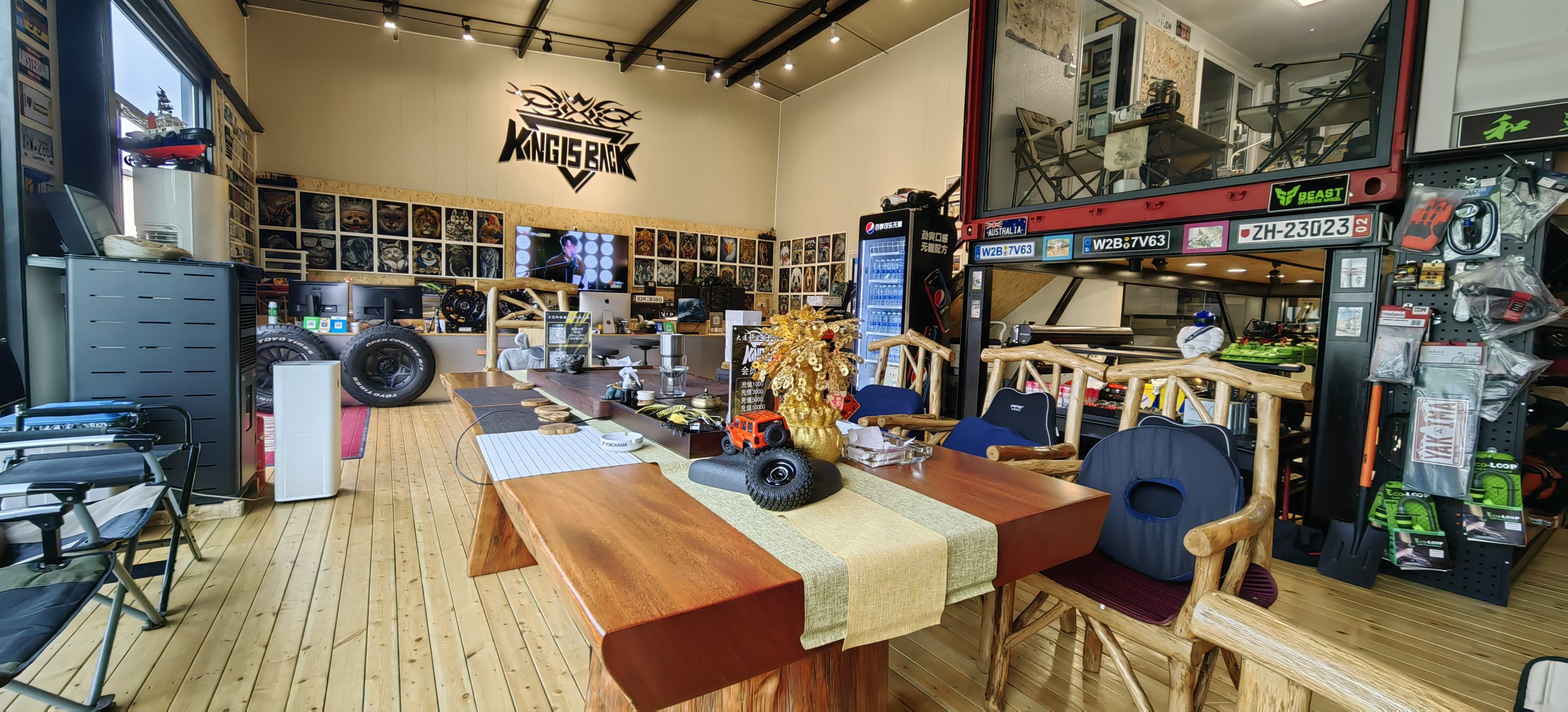 棠梨沟竟然有这么有腔调的汽车维修 越野户