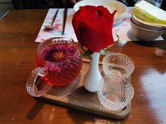 素描玫瑰花茶-素描餐厅(灵隐天竺店)