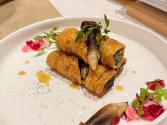捞汁紫豆卷-若蘭慈·无国界素食料理(欢乐海岸店)