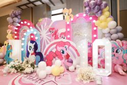 -11 Baby百日宴生日气球创意布置