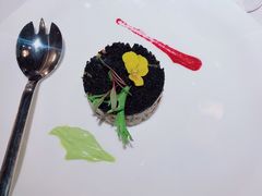 黑鱼籽酱香牛肉木瓜塔塔-王品牛排(常州吾悦广场店)