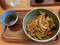 黑胡椒鲜蔬意面-漫蔬•台北蔬食小馆VEGGIEBOIL(朝晖店)