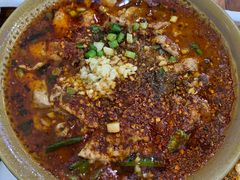 水煮肉片-雨田饭店
