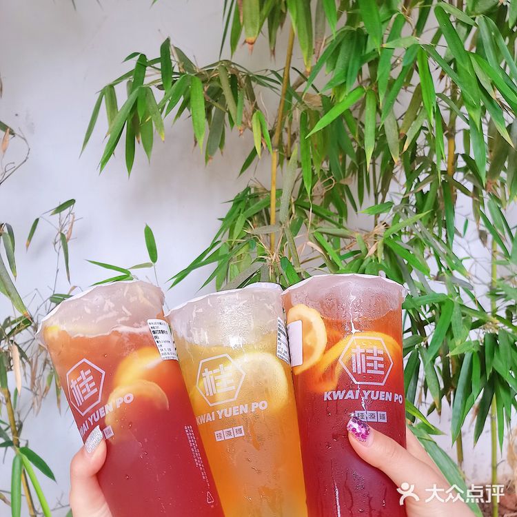 夏日吃冰季!桂源铺冻柠茶系列合集测评