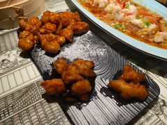 糖霜糖醋里脊-绿茶餐厅(昌平悦荟店)