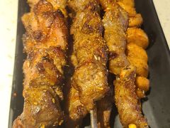 热气羊肉串-京韵胡同·酱香羊蝎子火锅涮肉(长寿路店)