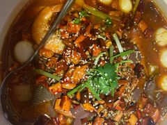 海鲜毛血旺-吕氏疙瘩汤·海鲜新鲁菜(凯德mall新都心店)
