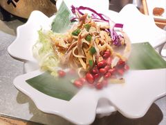 鸡丝拌拌面-探鱼·鲜青椒爽麻烤鱼(北京路天河城店)