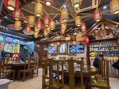 -东来菜馆•手抓海鲜家常菜•海鲜锅贴(鸽子窝店)