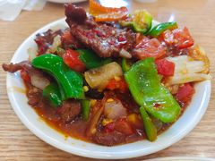 -歹歹的加个面过油肉拌面