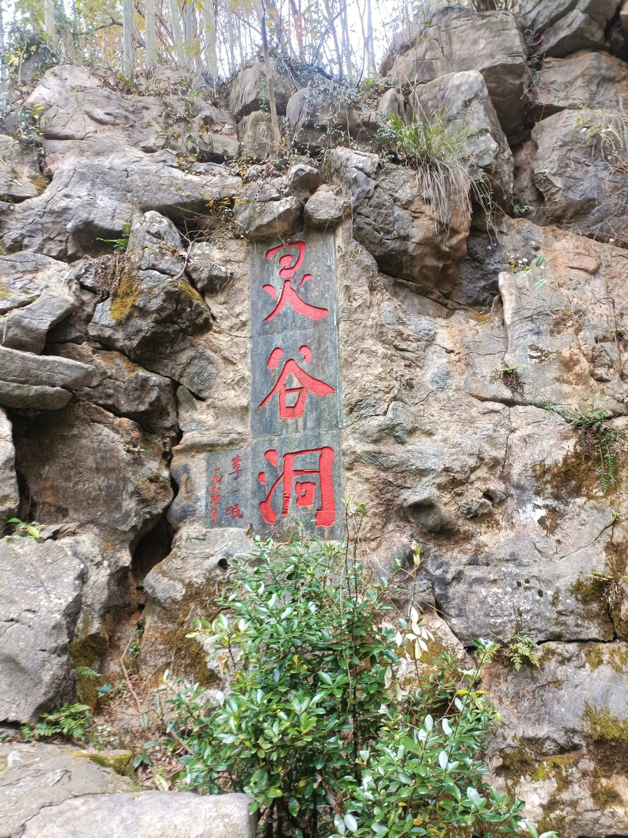 果然是灵山灵水灵谷洞