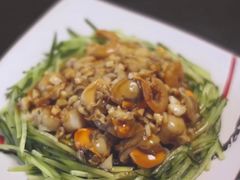 巧拌扇贝肉-望海湾·清真餐厅