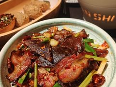 蕨粑炒腊肉-山石榴·贵州菜(丰盛里店)