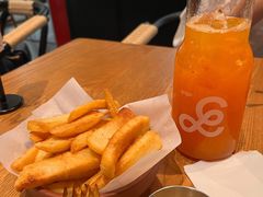 炸宽薯配蜂蜜芥末酱-gaga(深圳福田星河COCO Park店)