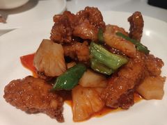 菠萝咕咾肉-新旺茶餐厅·早餐·夜宵(仙霞店)