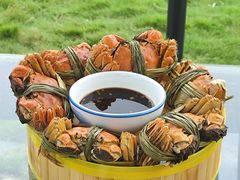 -七的湖·晚芳亭·阳澄湖农家菜·大闸蟹(莲花岛店)