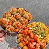 建设路人均20不到，巨好吃的小龙虾拌面