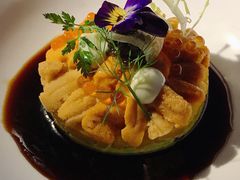 海胆鱼子酱塔-wann lounge 低温慢煮牛排·清吧