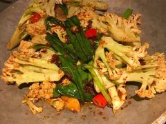 干锅有机花菜-绿茶餐厅(蓝色港湾店)