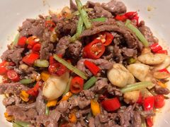 菜籽油炒衡东黄牛肉-老湘村·湖南土菜(天河维多利店)