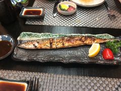 烤秋刀鱼-松临·铁板烧&Omakase(神农店)