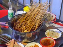 香菜牛肉-两角签串串香十一年老字号(机场路店)