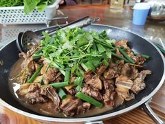 干锅清远鸡-德食竹园塘农庄(巧克力王国店)
