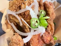 淋油炸鸡-富乐满韩国正宗炸鸡韩国料理(虹泉路店)