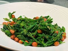 长生果拌丝瓜尖-老济南·地道济南菜(大明湖店)