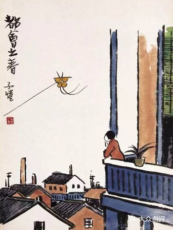 丰子恺漫画中的春，是那么的有诗意，有谐趣