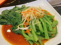 白灼菜心-北京大学-医学部回民清真餐厅
